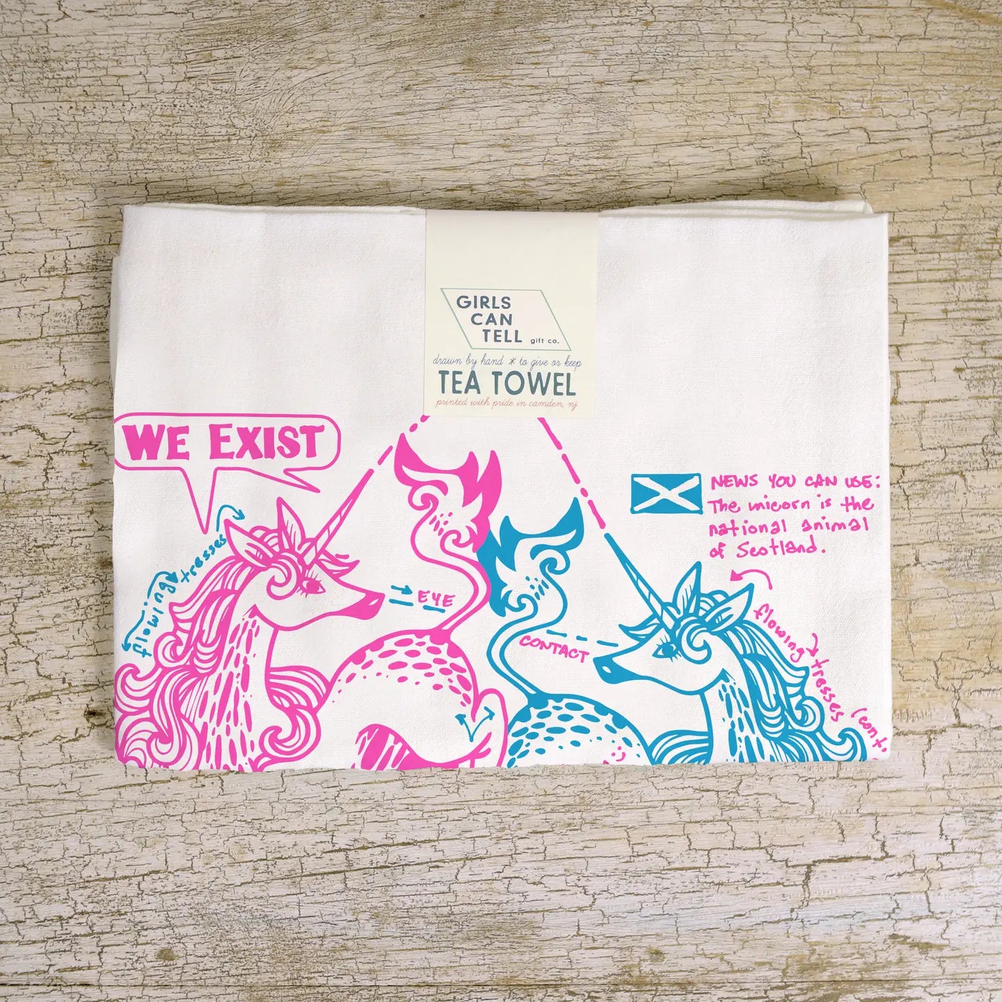 Unicorn Tea Towel