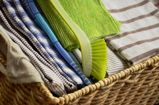 how to fold tea towels