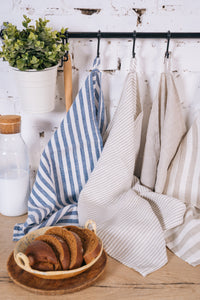 how to hang tea towels in kitchen