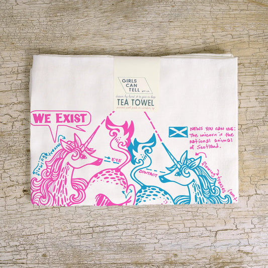 Unicorn Tea Towel