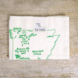 Arkansas Tea Towel