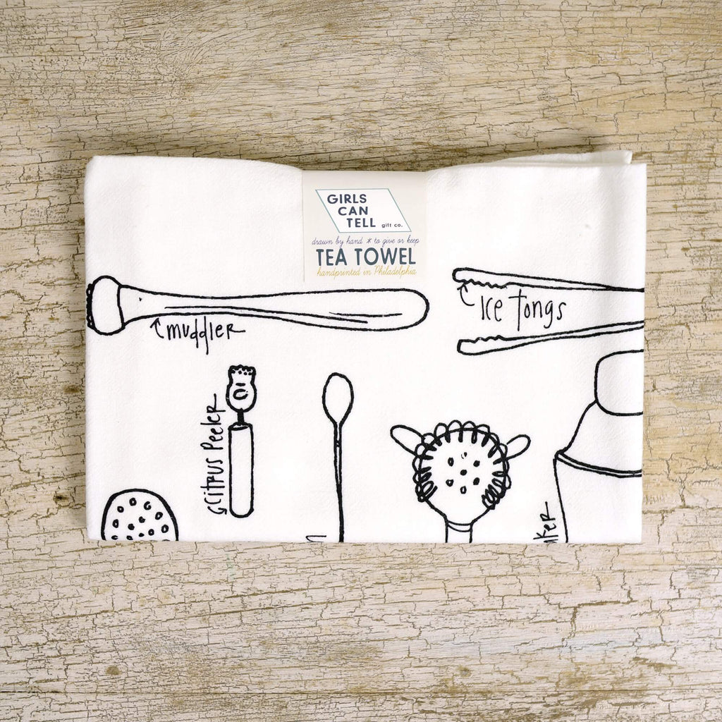 Kitchen Measurements Tea Towel – Girls Can Tell