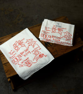 Crab Tea Towel