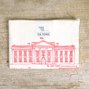 Washington DC Landmarks Tea Towel