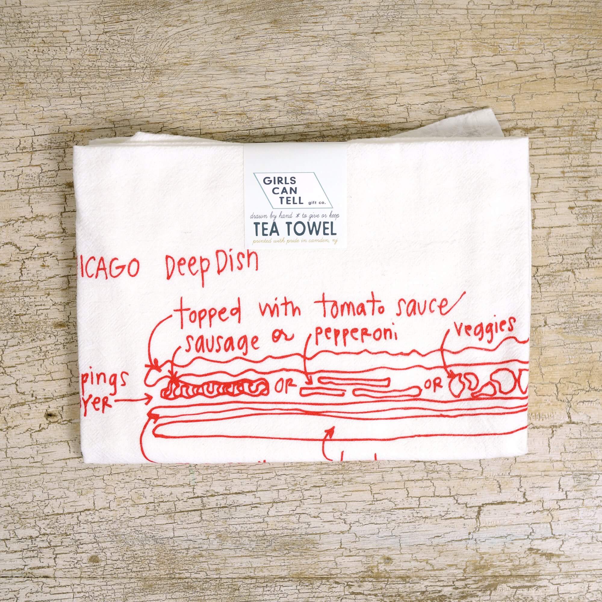 Kitchen Measurements Tea Towel – Girls Can Tell