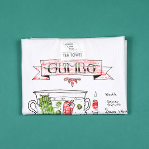 Gumbo Tea Towel