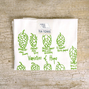 Hops Tea Towel