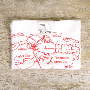 Lobster Tea Towel