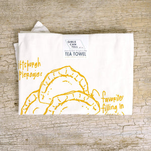 Pierogies Tea Towel