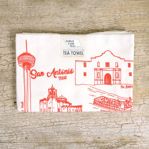 San Antonio Tea Towel