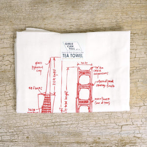 San Francisco Tea Towel