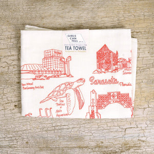 Sarasota Tea Towel