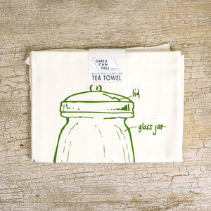 Terrarium Tea Towel