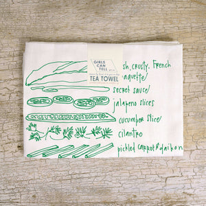 Banh Mi Tea Towel