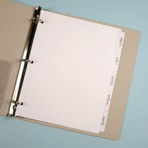 recipe binder kit